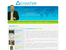 Tablet Screenshot of crosstalkusa.com